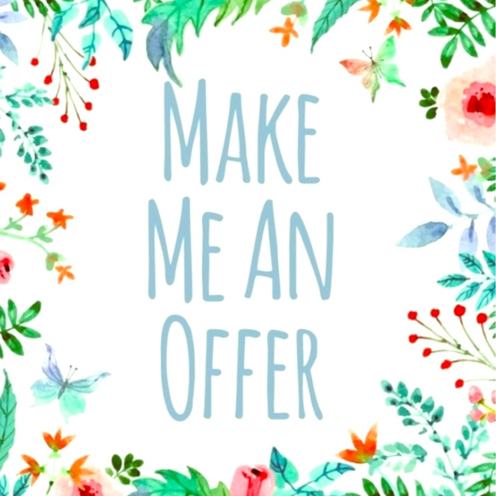 MAKE AN OFFER ON ANY ITEM!! :D